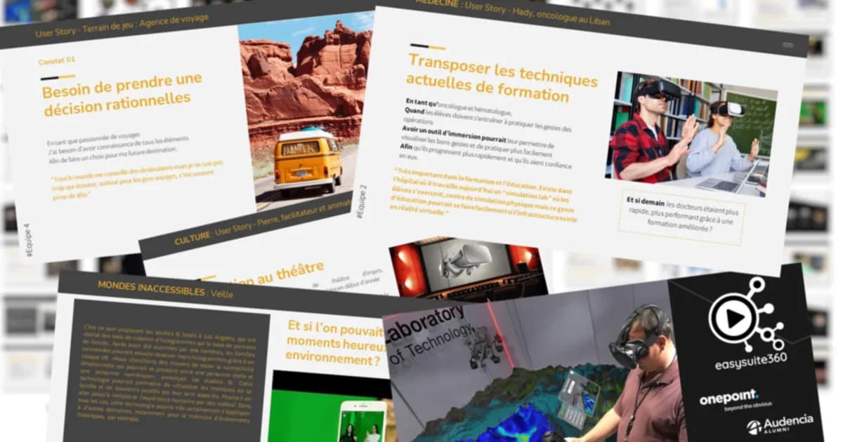 135 exemples d'usages VR