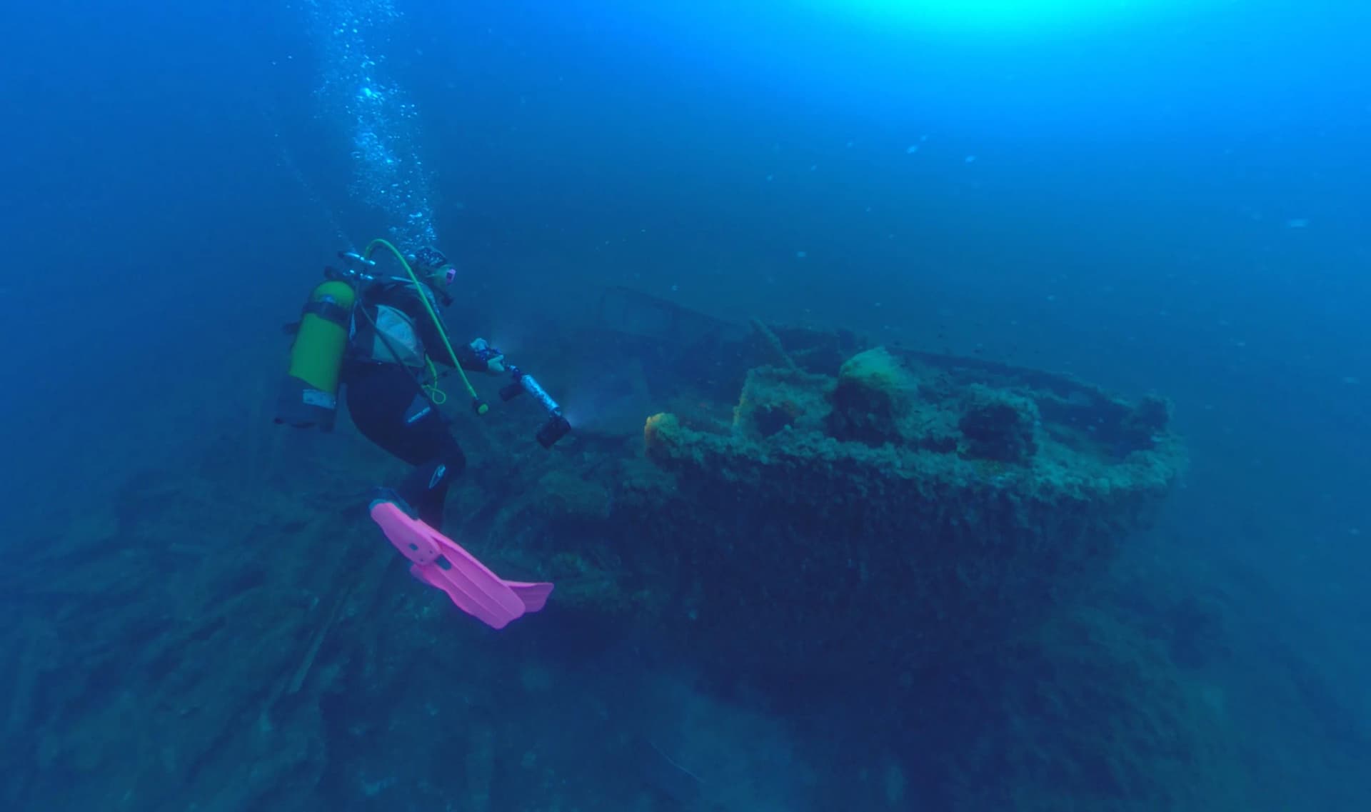 Péniches à Anthéor - immersion VR océans