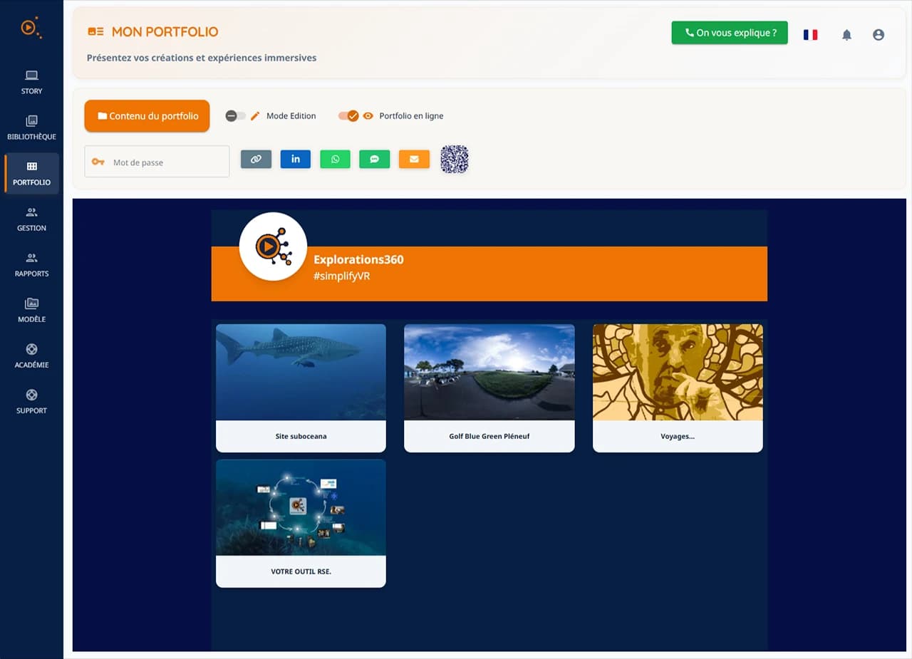 easystory360 - Editeur de scènes