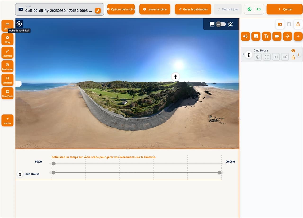 easystory360 - Configuration hotspots