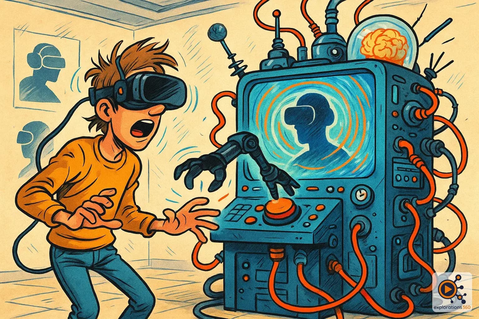 Aide logicielle comportementale VR