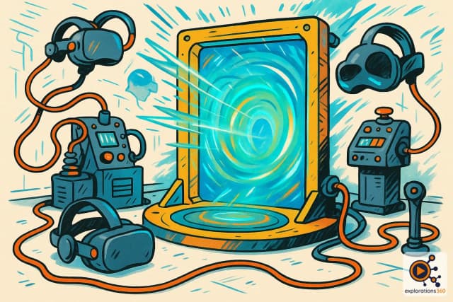 Interface de réalité virtuelle