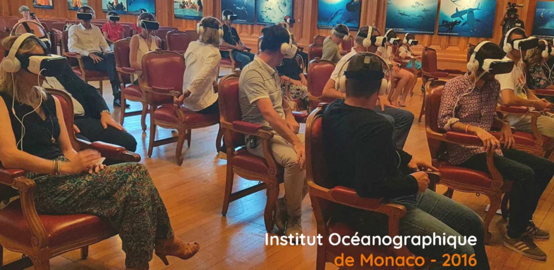 Première salle VR de musée - Aquarium de Monaco, 35 casques VR en immersion