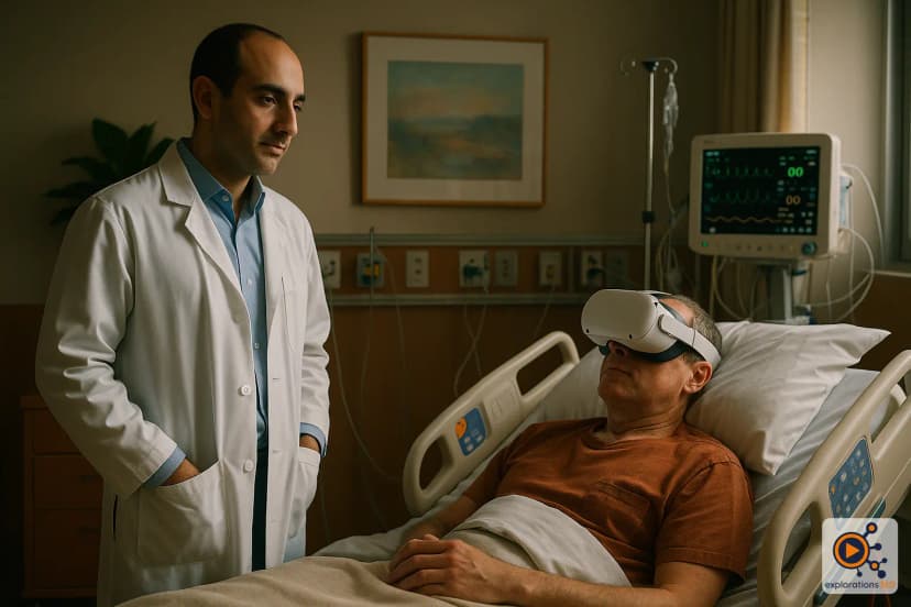 À Montréal, la VR testée pour soutenir des patients atteints de cancer