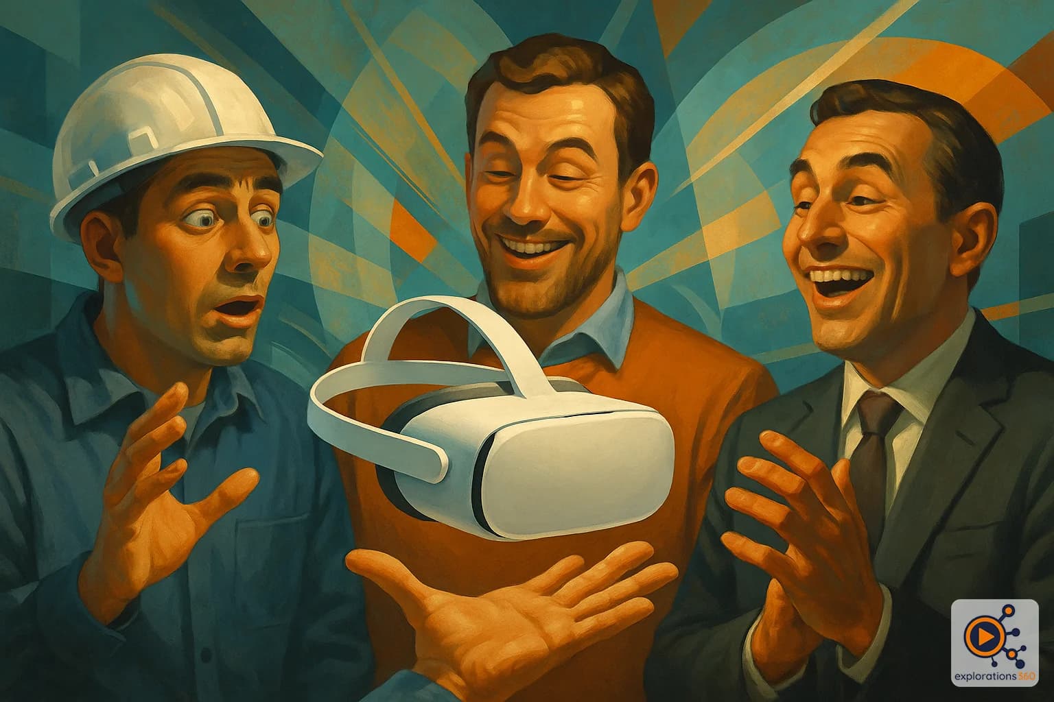 Acces realite virtuelle simplifiee Explorations360