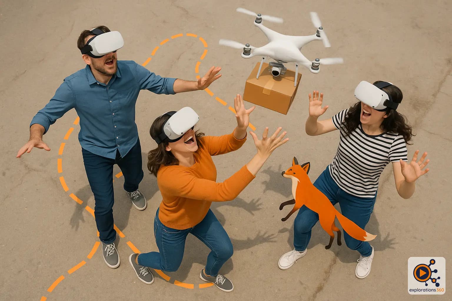 Google Project Genie : des mondes VR explorables en temps réel