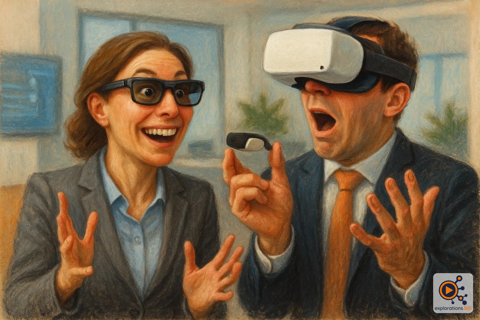 HTC Vive Eagle rendu