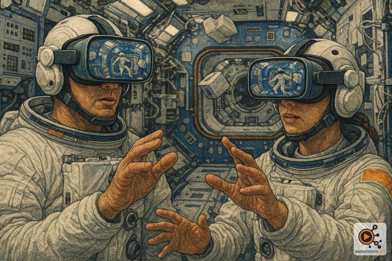 La VR aide les astronautes à sadapter et vos équipes aussi