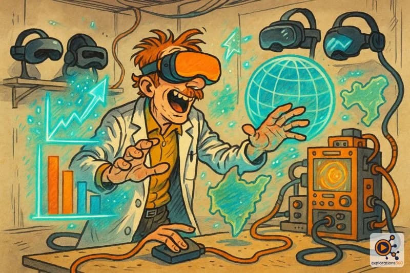 Laboratoire recherche casques VR