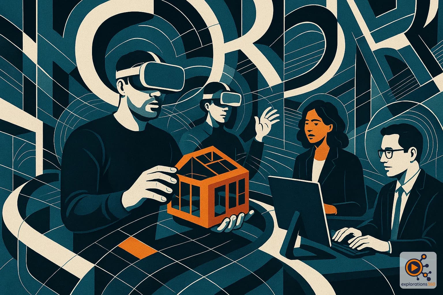 Travail hybride collaboration immersive