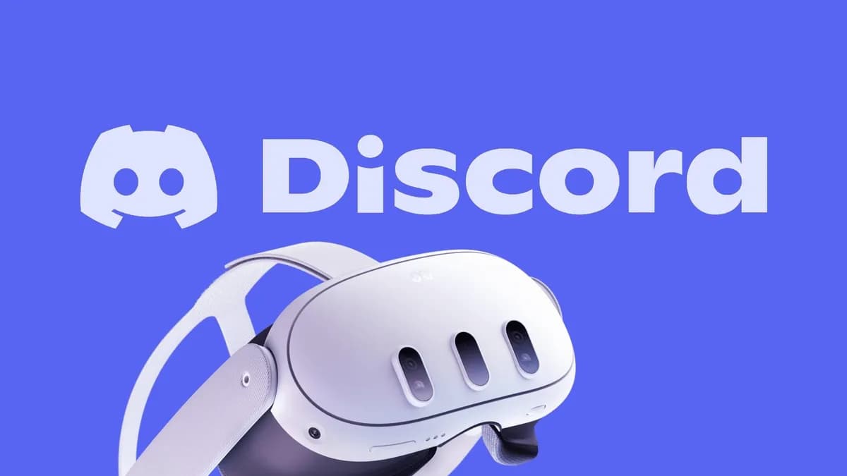 Discord arrive officiellement sur les casques Quest l'année prochaine