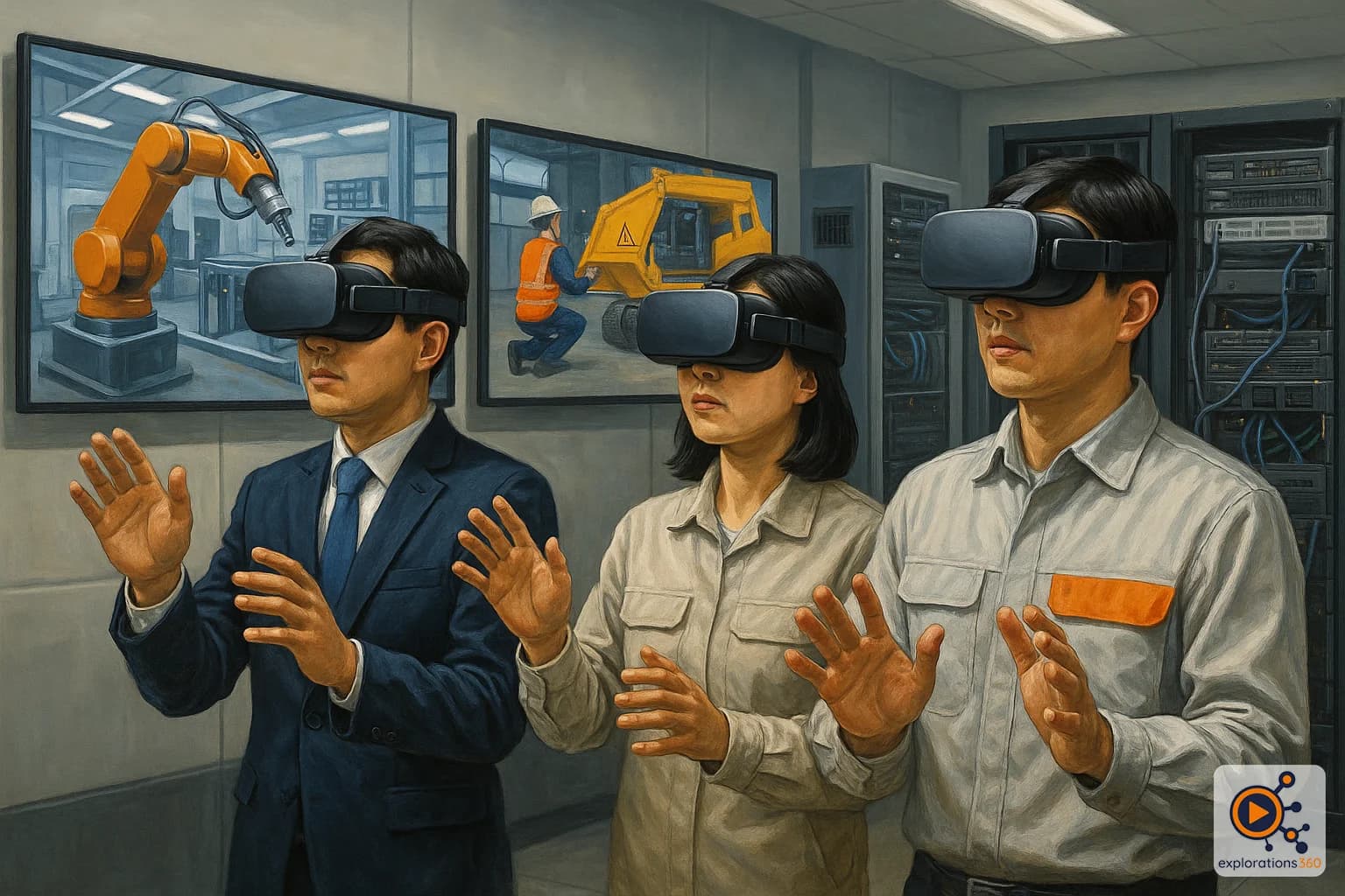 Industrie AR VR Coree du Sud