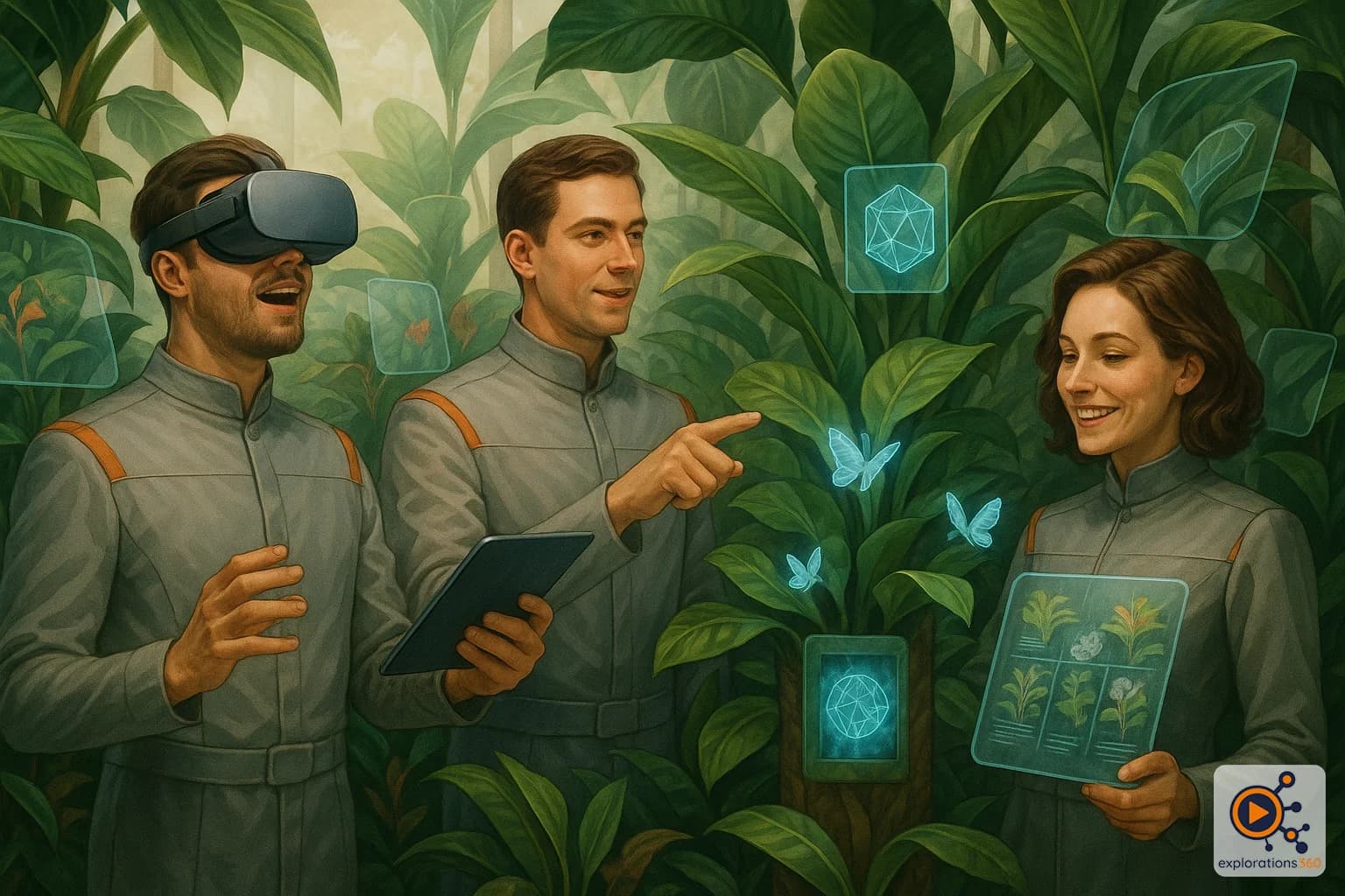 Illustration VR artistique