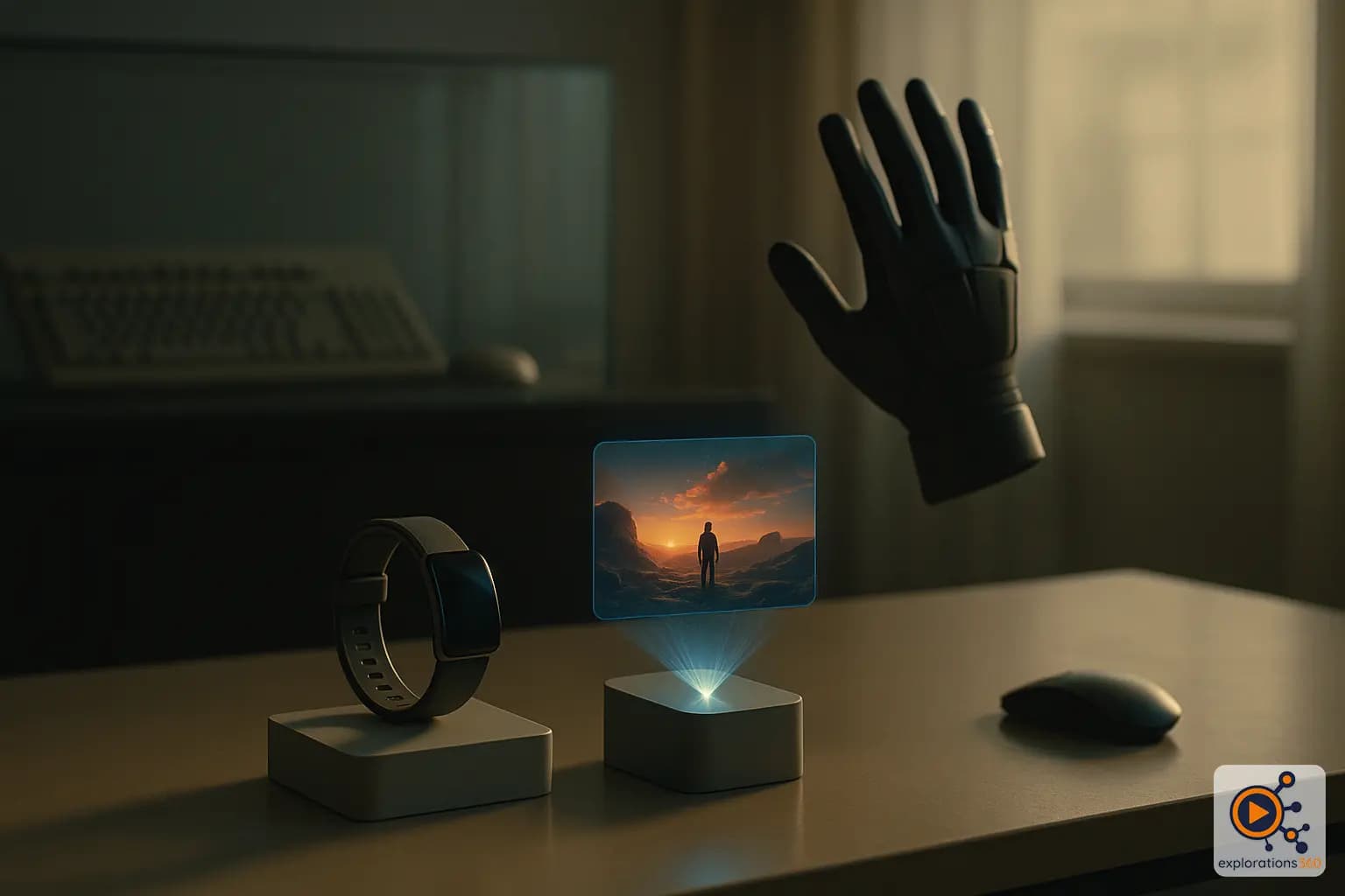 Vers une interaction VR sans mains ni clavier