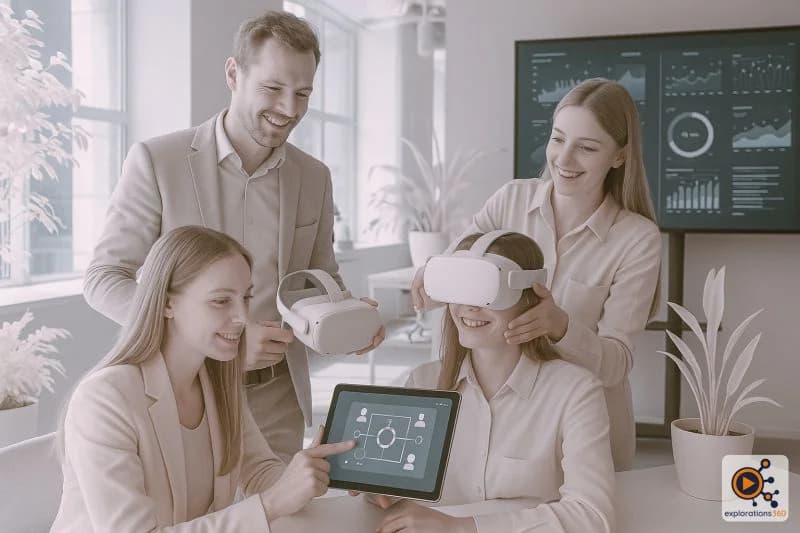 VR experience interactive