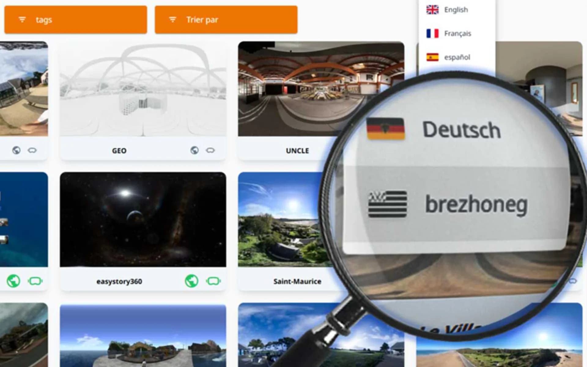 Brezhoneg : l'expérience VR360 et sa traduction unique