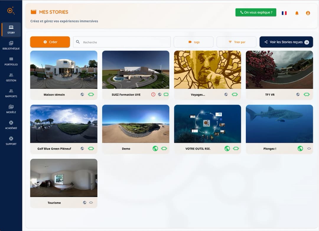 Template brief VR 360
