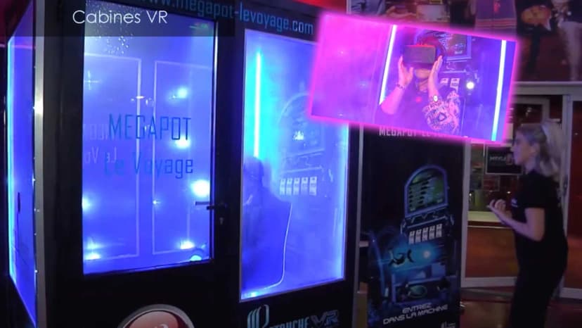 Cabines VR "Le Megapot - Le Voyage"