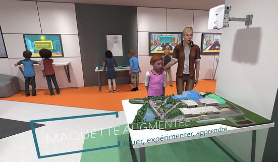 Maquette augmentée
