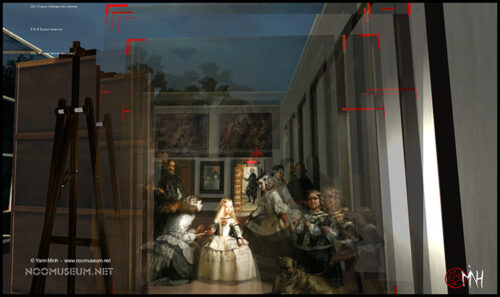 Reconstitution en 3D temps réelle du tableau de Velasquez, Las Meninas.