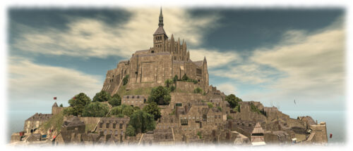 Le Mon Saint Michel dans Second Life