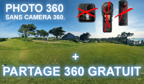 Free 360° photo and video sharing