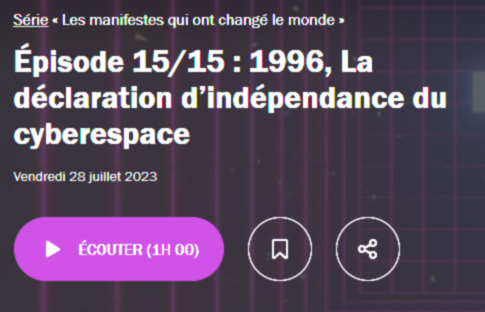 déclaration d’indépendance du cyberespace