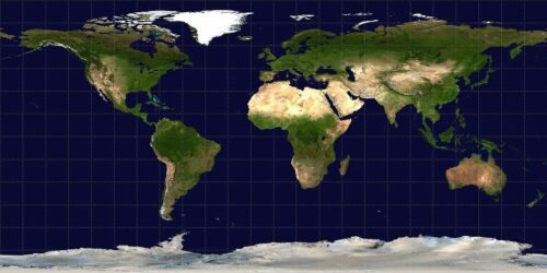 Terre equirectangulaire