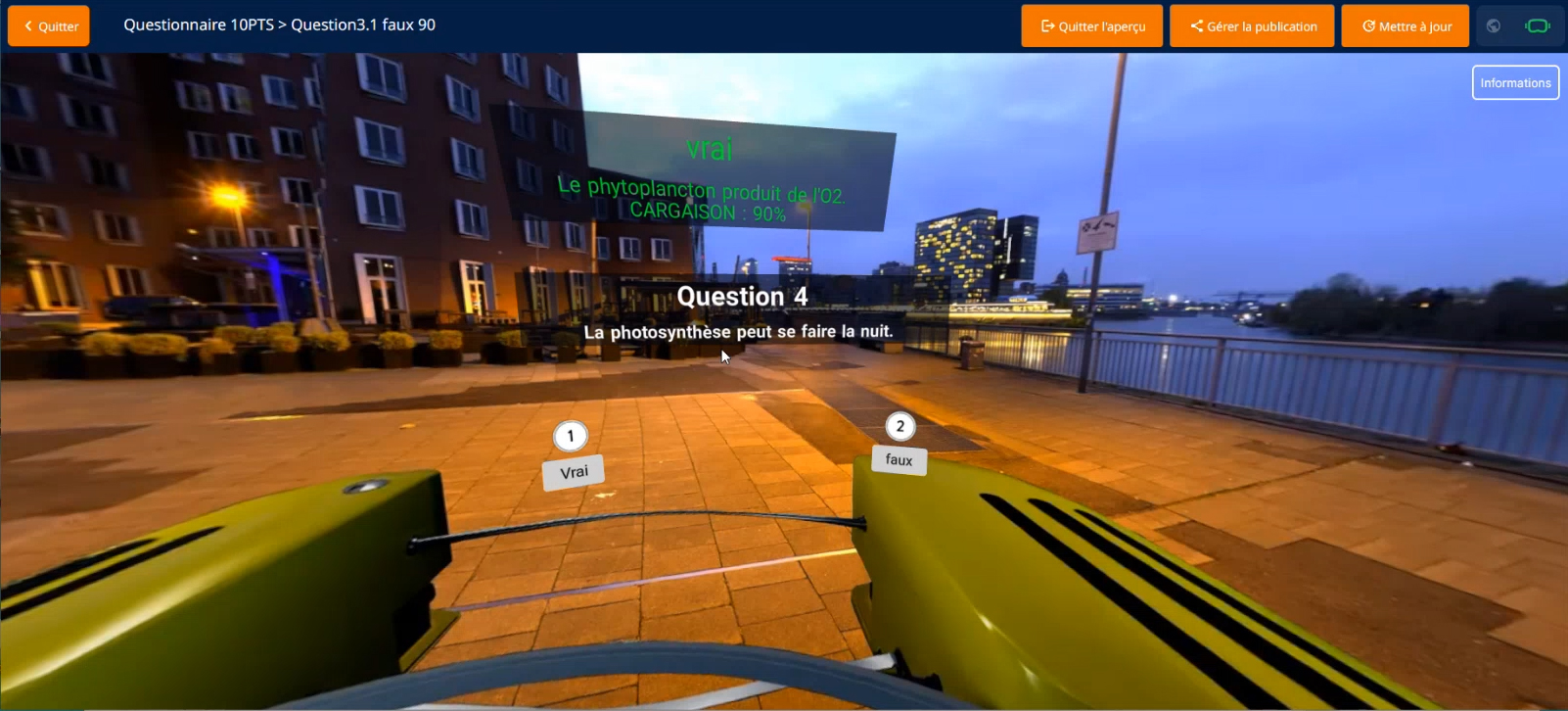 Découvrir le plancton grâce à la réalité virtuelle